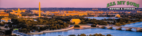 national mall in washington d.c. at dusk