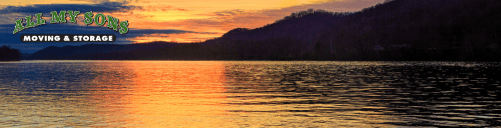 the sun setting on lake erie near valley view, ohio