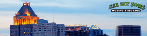 The skyline of Greensboro, North Carolina.