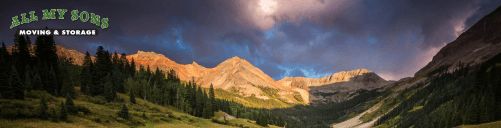 storm clouds rolling in over the rocky mountains near englewood, colorado