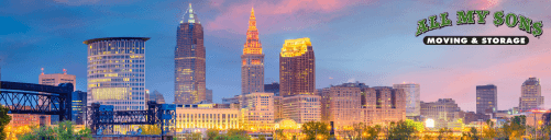 cincinnati city skyline at dusk