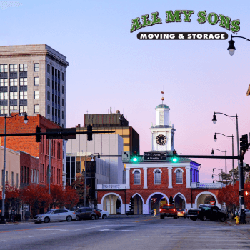 building along mainstreet in downtown garner