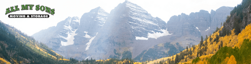 rocky mountains during the fall season near littleton, colorado