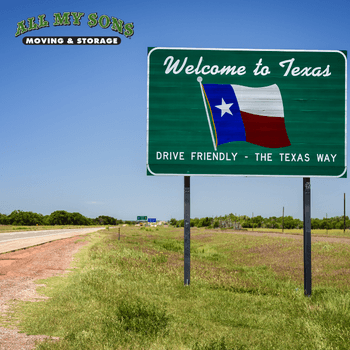 welcome to texas sign along the roadside