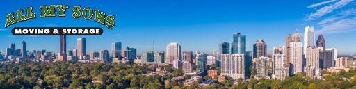 The skyline of Atlanta, Georgia.