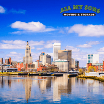 The skyline of Providence, Rhode Island