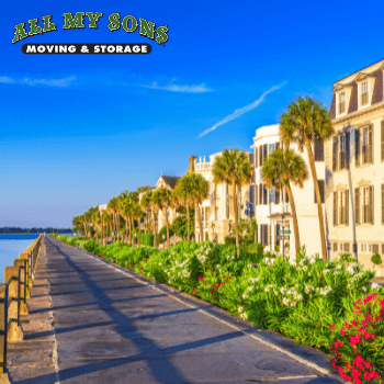 The Battery in Charleston, South Carolina.