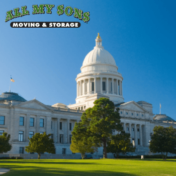 The Arkansas State Capitol in Little Rock, Arkansas.