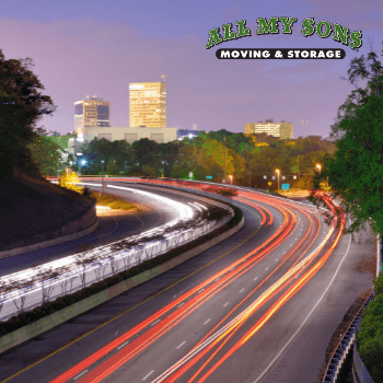 a highway bend outside of Greenville