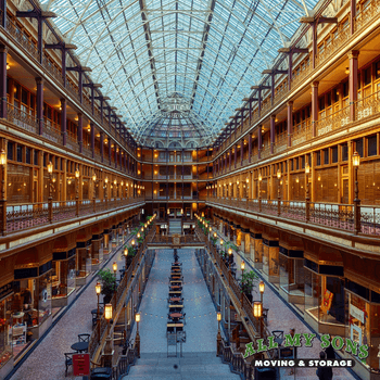 the cleveland arcade shopping center