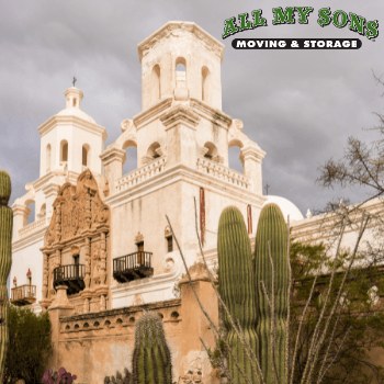 A scenic view in Tucson, Arizona.