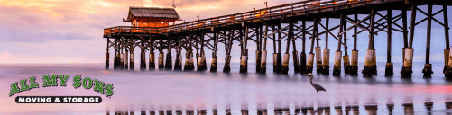 riviera beach, fl, pier at sunrise