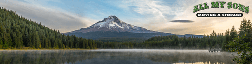 mt. hood overlooking timothy lake near clackamas, oregon